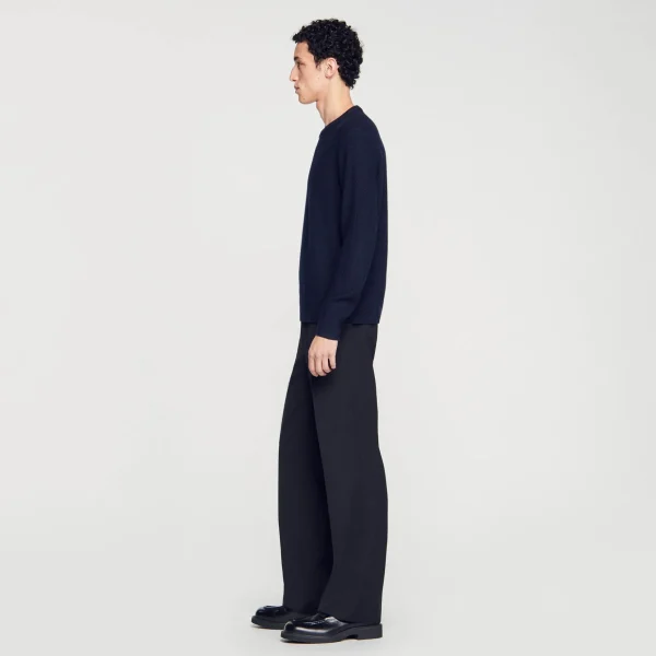 Sandro Paris Camisola De La-Homem Suéteres E Coletes
