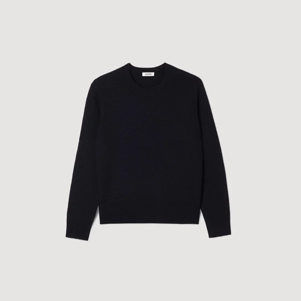 Sandro Paris Camisola De La-Homem Suéteres E Coletes