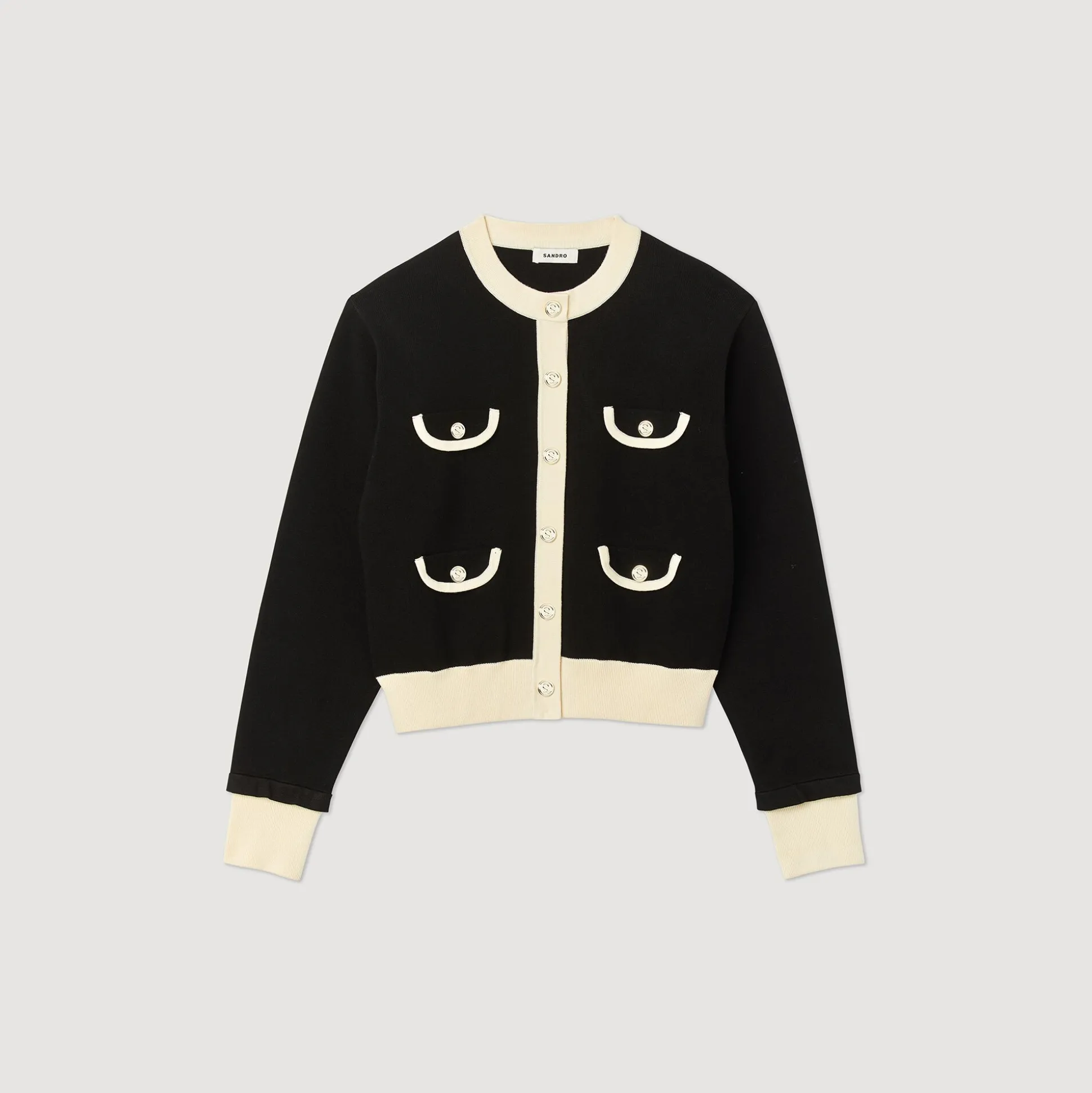 cardiga_bicolor_com_botoe_6-1.webp Sandro Paris Cardiga Bicolor Com Botoes-Mulheres Suéteres E Cardigans