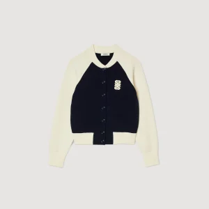 Sandro Paris Cardiga De Pelucia-Mulheres Suéteres E Cardigans