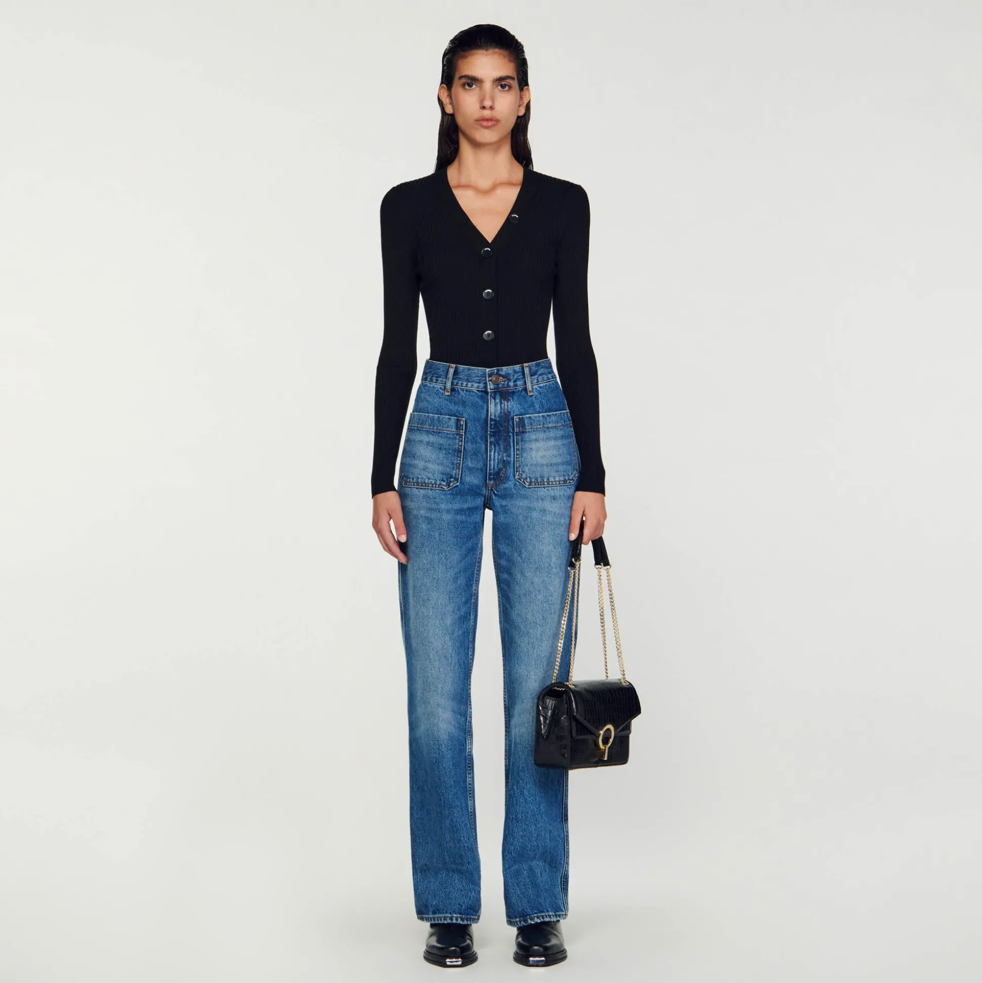 cardiga_de_viscose_certif_0-1.webp Sandro Paris Cardiga De Viscose Certificado-Mulheres Suéteres E Cardigans