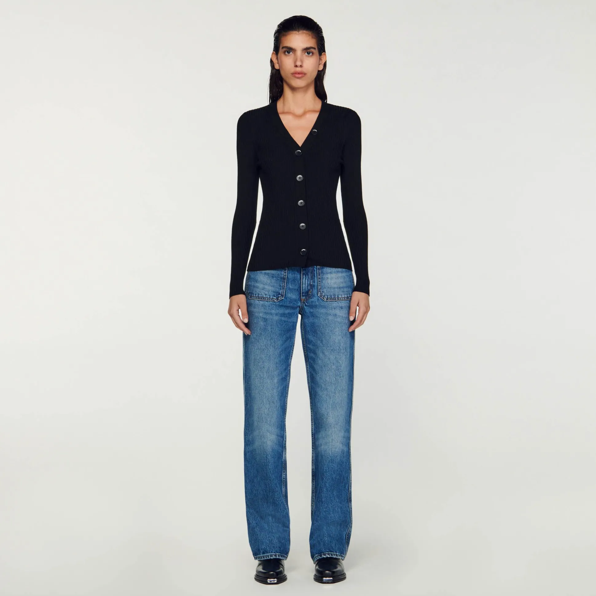 cardiga_de_viscose_certif_1-1.webp Sandro Paris Cardiga De Viscose Certificado-Mulheres Suéteres E Cardigans