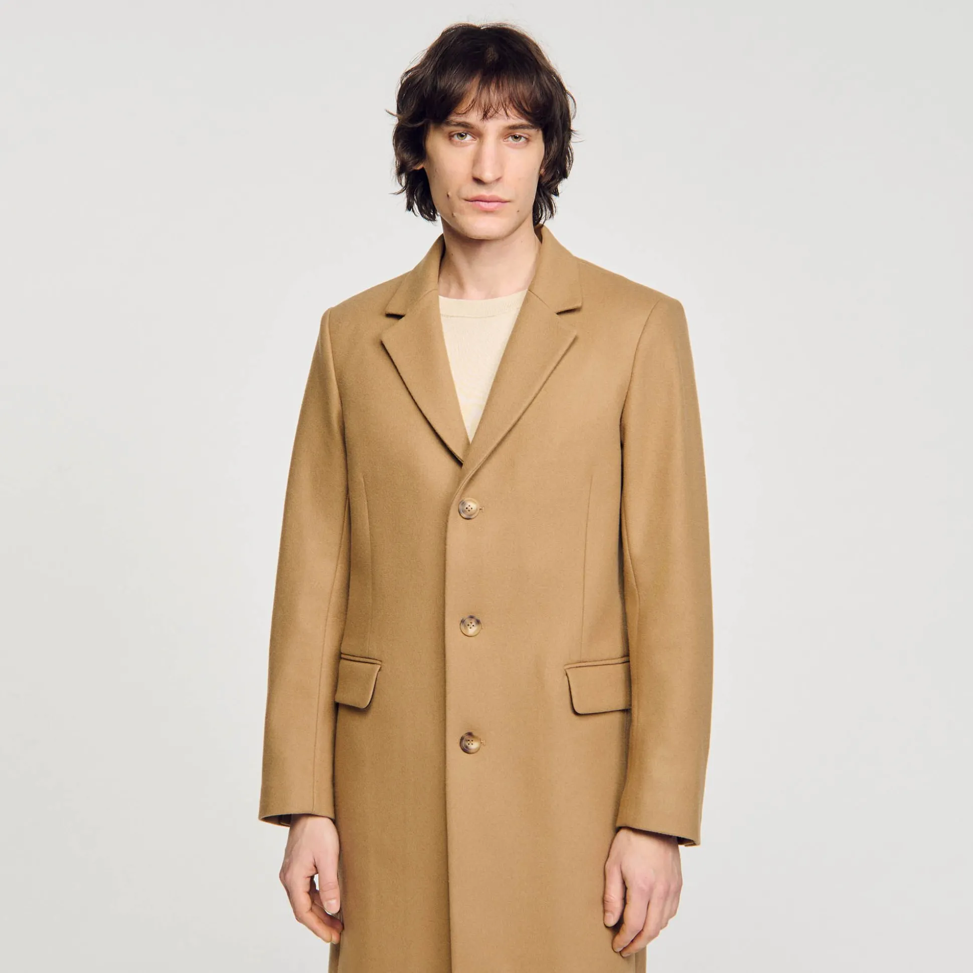 casaco_de_pano_de_la_3.webp Sandro Paris Casaco De Pano De La-Homem Casacos E Jaquetas