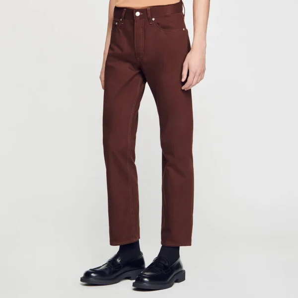 Sandro Paris Jeans Normal-Homem Vaqueiros