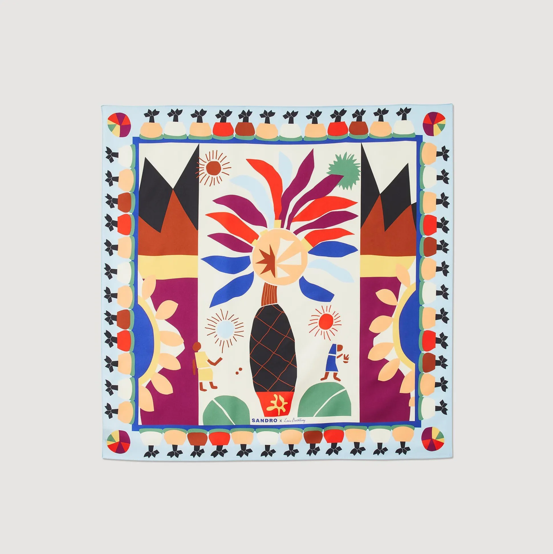 lenco_estampado_0.webp Sandro Paris Lenco Estampado-Mulheres Lenços