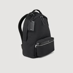 Sandro Paris Mochila De Tecido E Couro-Homem Mochilas