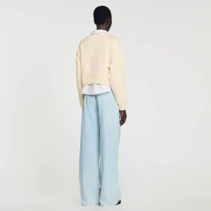 Sandro Paris Moletom 2 Em 1-Mulheres Moletons