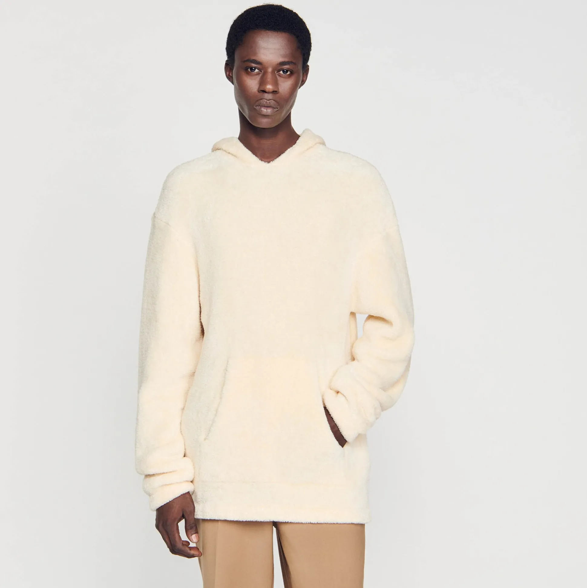 moletom_com_capuz_de_la_3.webp Sandro Paris Moletom Com Capuz De La-Homem Moletons E Jogging