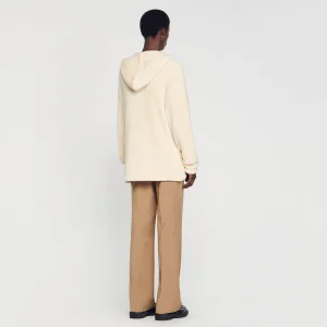 Sandro Paris Moletom Com Capuz De La-Homem Moletons E Jogging