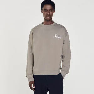 Sandro Paris Moletom Grande-Homem Moletons E Jogging