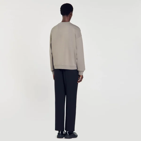 Sandro Paris Moletom Grande-Homem Moletons E Jogging
