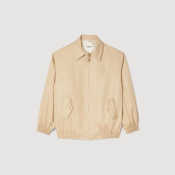 Sandro Paris Parka Curta-Mulheres Casacos
