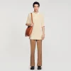 Sandro Paris Polo De Malha Perfurada-Homem Camisetas E Pólos