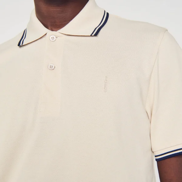 Sandro Paris Polo Pique De Algodao-Homem Camisetas E Pólos
