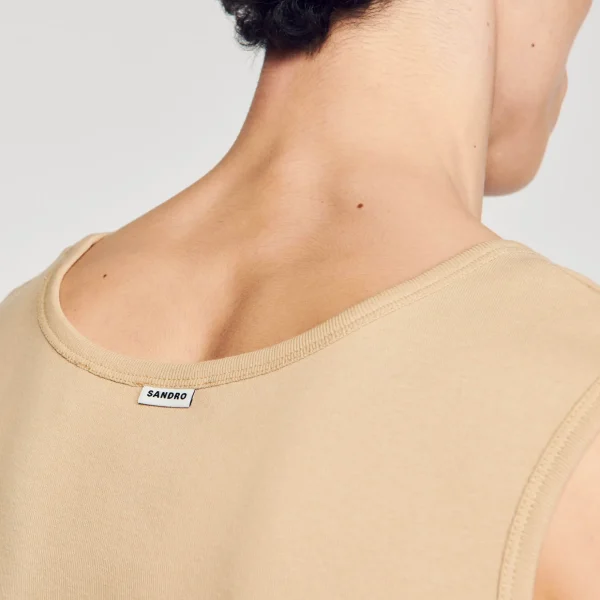 Sandro Paris Regata De Algodao-Homem Camisetas E Pólos