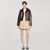 Sandro Paris Saia Plissada-Mulheres Saias E Shorts