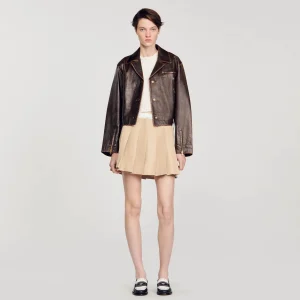 Sandro Paris Saia Plissada-Mulheres Saias E Shorts