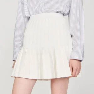 Sandro Paris Saia Plissada-Mulheres Saias E Shorts
