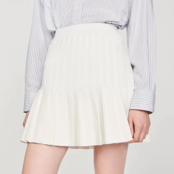 Sandro Paris Saia Plissada-Mulheres Saias E Shorts