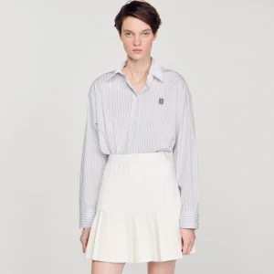 Sandro Paris Saia Plissada-Mulheres Saias E Shorts