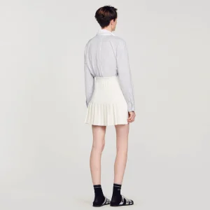 Sandro Paris Saia Plissada-Mulheres Saias E Shorts