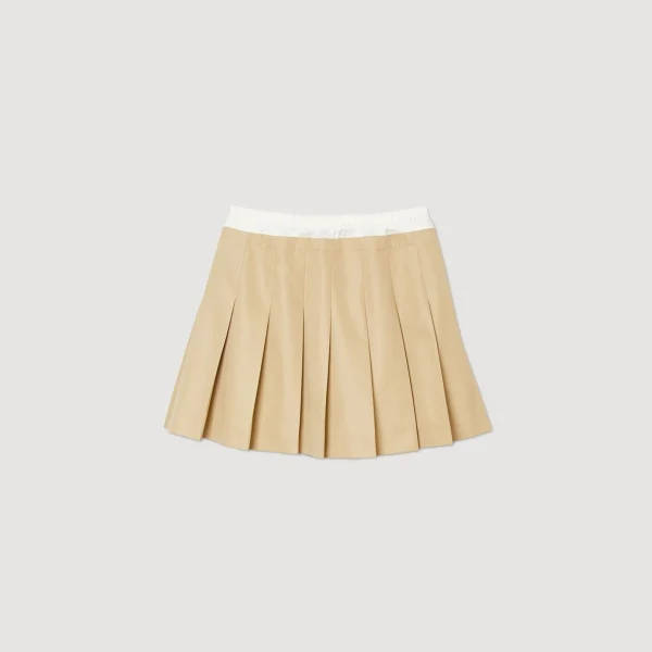 Sandro Paris Saia Plissada-Mulheres Saias E Shorts
