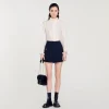 Sandro Paris Shorts Com Bainha-Mulheres Saias E Shorts