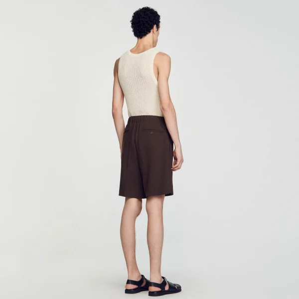 Sandro Paris Shorts Largos-Homem Calças E Bermudas