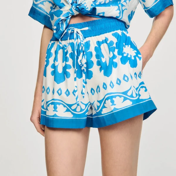 Sandro Paris Shorts Largos E Estampados-Mulheres Saias E Shorts
