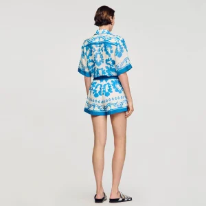 Sandro Paris Shorts Largos E Estampados-Mulheres Saias E Shorts