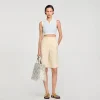Sandro Paris Sueter Cropped Listrado-Mulheres Conjuntos
