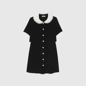 Sandro Paris Vestido Curto De Tweed-Mulheres Vestidos