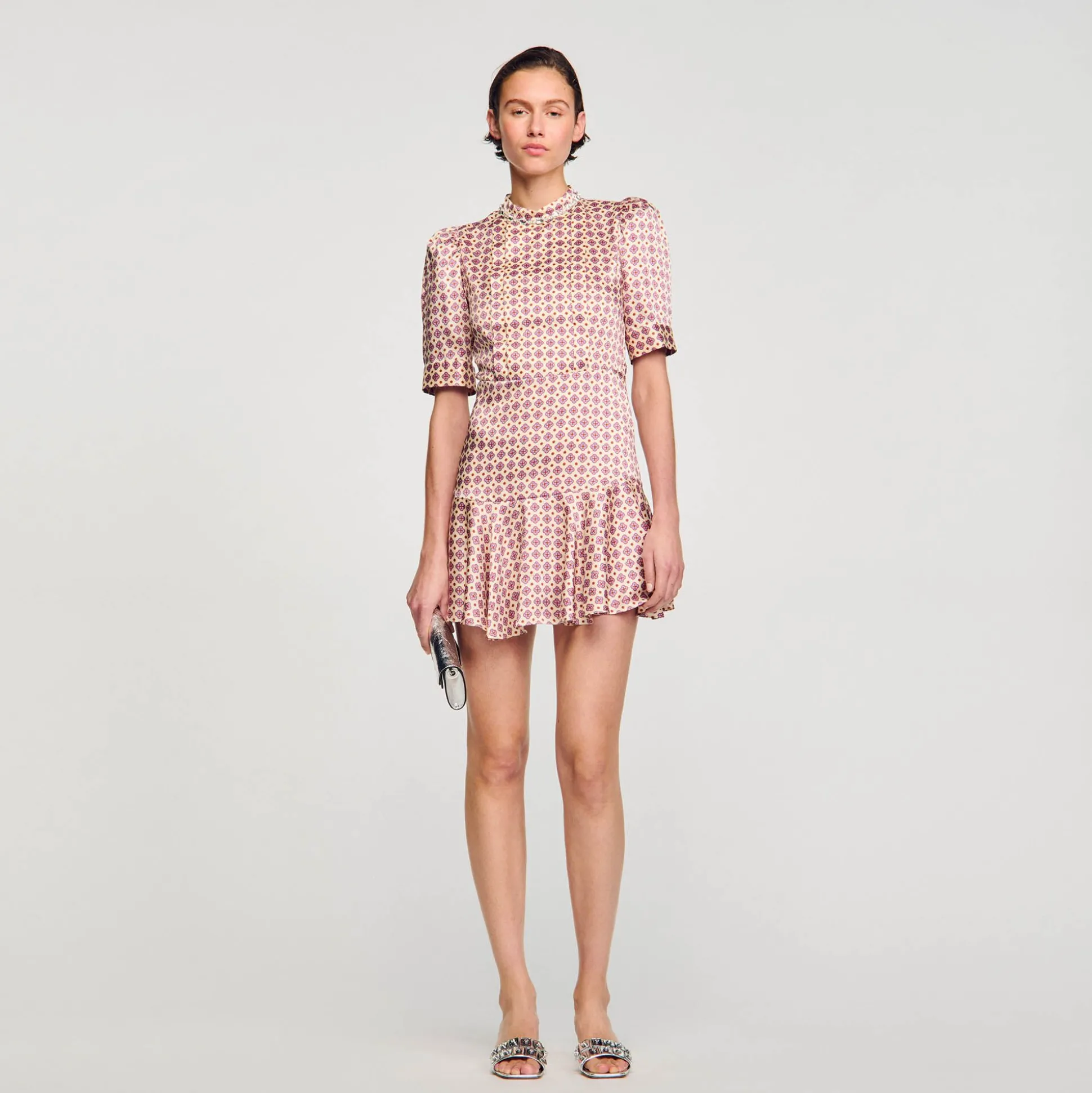 vestido_curto_estampado_0-1.webp Sandro Paris Vestido Curto Estampado-Mulheres Vestidos