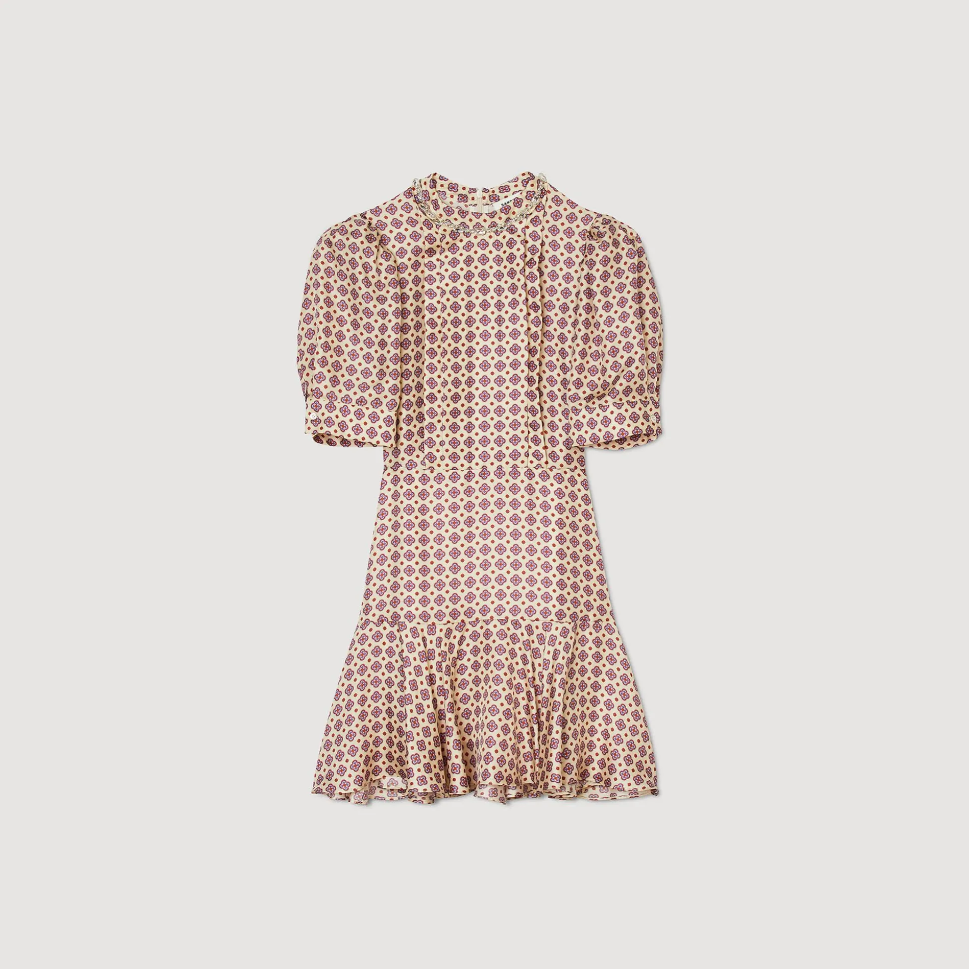 vestido_curto_estampado_5-1.webp Sandro Paris Vestido Curto Estampado-Mulheres Vestidos