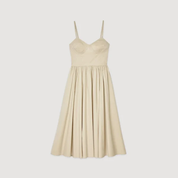 Sandro Paris Vestido Espartilho-Mulheres Vestidos
